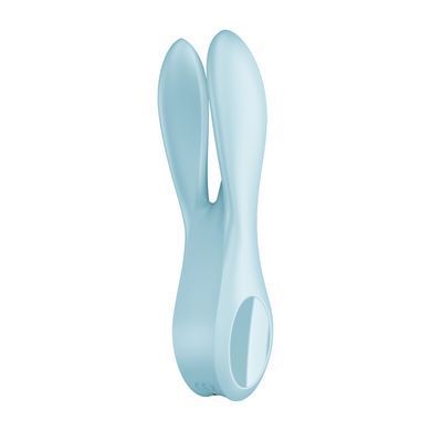Satisfyer Threesome 1 Light Blue - вибратор для клитора - фото