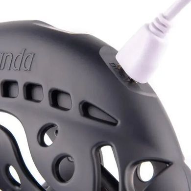 Пояс верности мужской с электростимуляцией LOCKINK SEVANDA Nautilus Estim Chastity Cage