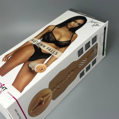 Fleshlight Autumn Falls Cream - вагіна мастурбатор Fleshlight Girls (пом'ята упаковка) - фото