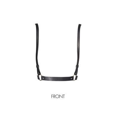 Портупея з екошкіри Bijoux Indiscrets MAZE - X Harness Black