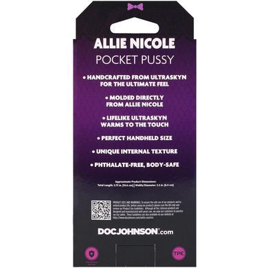 Мастурбатор вагина Doc Johnson Allie Nicole (мятая упаковка) - фото
