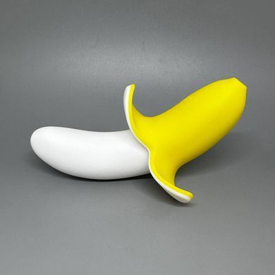 Вібратор-банан BMS Factory  Banana Bliss Mini Silicone Vibrator - фото
