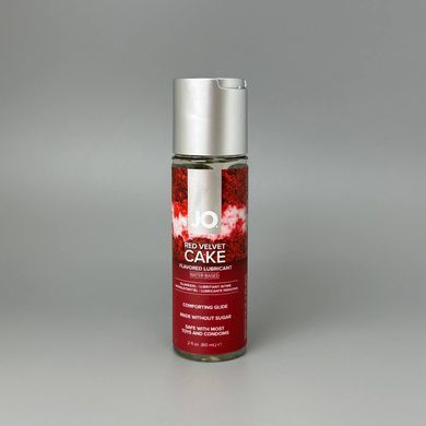 Оральная смазка System JO Red Velvet Cake торт Красный бархат (60 мл) - фото