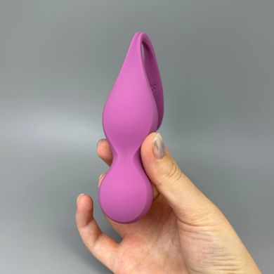 Вагинальные смарт-шарики с вибрацией Satisfyer Love Birds 1 Connect App Pink - фото