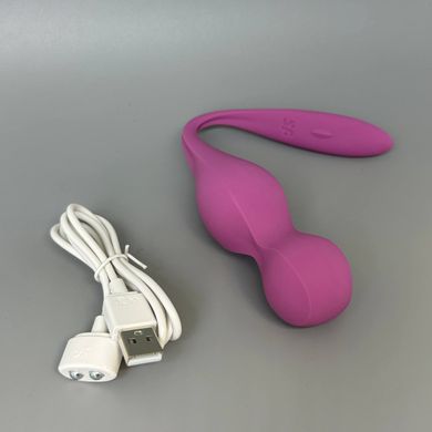 Вагінальні смарт-кульки з вібрацією Satisfyer Love Birds 1 Connect App Pink - фото