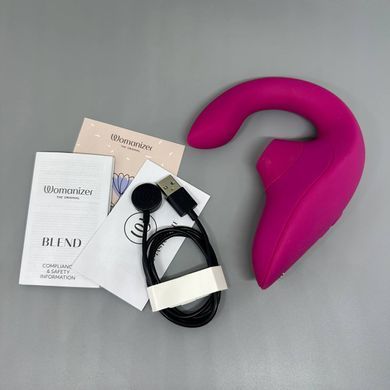 Womanizer Blend Vibrant Pink - стимулятор клітора з вібрацією - фото