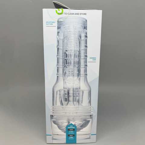 Мастурбатор вагина Fleshlight Ice Clear Crystal Lady, прозрачный