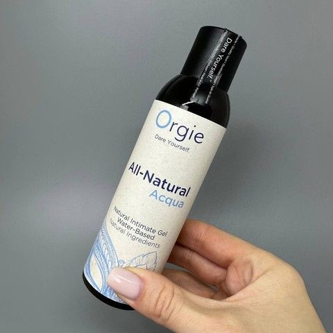 Лубрикант на водной основе Orgie ALL-NATURAL Acqua (150 мл) - фото