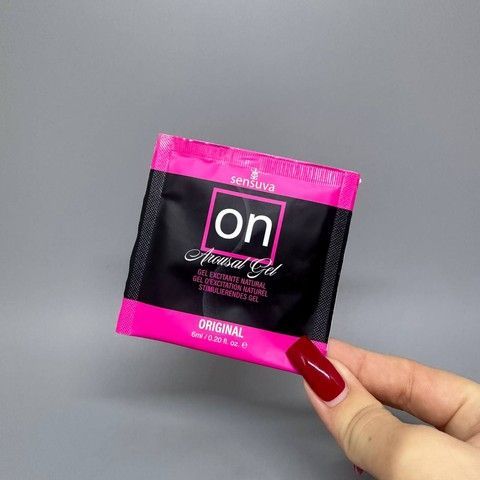Саше возбуждающий гель Sensuva ON for Her Arousal Gel Originall (4 мл)