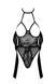 Боді Noir Handmade Kissable Sexy Kiss Body Black S/M