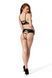 Комплект белья Passion KRISTEEN SET black S/M - фото товара