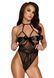 Боді Noir Handmade Kissable Sexy Kiss Body Black S/M