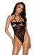 Боді Noir Handmade Kissable Sexy Kiss Body Black S/M