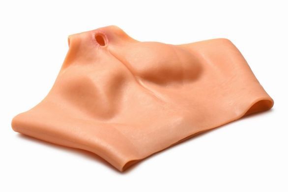 Накладна вагіна Master Series Silicone Vagina + Butt Panties Small