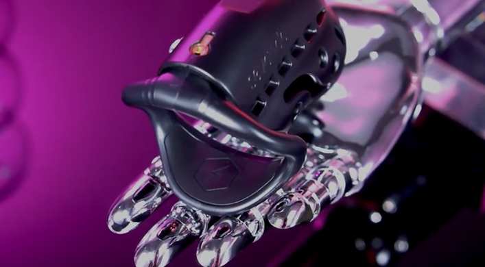 Пояс верности мужской с электростимуляцией LOCKINK SEVANDA Nautilus Estim Chastity Cage