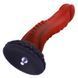 Фаллоимитатор для секс-машин Hismith 8.35" Curved Silicone Dildo Red Monster Series, Красный