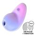 Вакуумний вібратор Satisfyer Pixie Dust Violet/Pink - фото товару