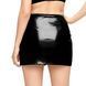 Лакова сексуальна спідниця Art of Sex Malibu чорна L-2XL