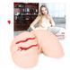 Мастурбатор напівторс вагіна та анус Kokos 002 Hanna ONAHOLE Real Hips - фото товару