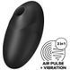 Ввакуумный клиторальный вибростимулятор Satisfyer Vulva Lover 3 Black - фото товара