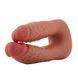 Двойной фаллоимитатор для секс-машин Hismith Silicone Double Penetrator Dildo
