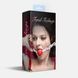 Кляп з кулькою Feral Feelings Silicon Ball Gag White/Red - фото товару
