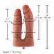 Двойной фаллоимитатор для секс-машин Hismith Silicone Double Penetrator Dildo