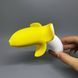 Вібратор-банан BMS Factory  Banana Bliss Mini Silicone Vibrator - фото товару