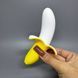 Вібратор-банан BMS Factory  Banana Bliss Mini Silicone Vibrator - фото товару