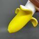 Вібратор-банан BMS Factory  Banana Bliss Mini Silicone Vibrator - фото товару
