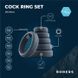 Набір ерекційних кілець Boners 6-Piece Cock Ring Set - фото товару