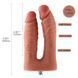 Двойной фаллоимитатор для секс-машин Hismith Silicone Double Penetrator Dildo