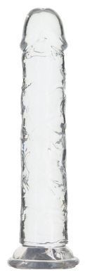 Фалоімітатор ADDICTION Crystal Vertical Dong 8&rdquo; (20,3 см) (луснув блістер) - фото