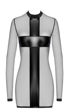 Сукня Noir Handmade F369 Crossfire Mesh & Wetlook Mini dress XL