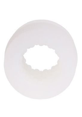 Сквозной светящийся мастурбатор для минета Doc Johnson GoodHead Glow Helping Head Silicone - фото