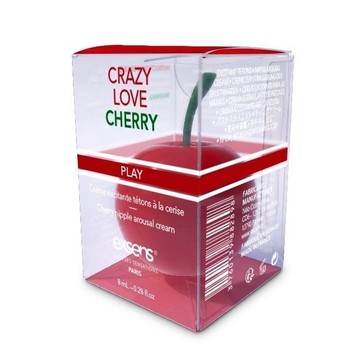 Їстівний збуджуючий крем для сосків EXSENS Crazy Love Cherry (8 мл) - фото