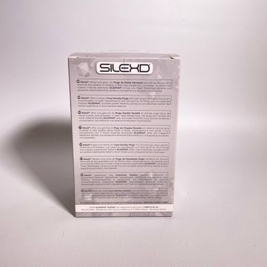 Силіконова анальна пробка SilexD Model 1 size S (5 см) - фото