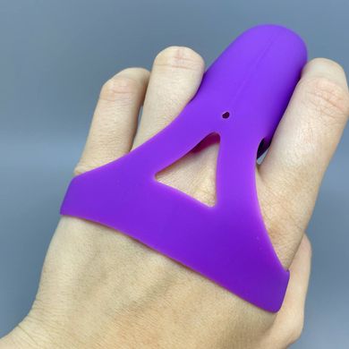 Насадка на палець PowerBullet Simple&True Extra Touch Finger Purple - фото