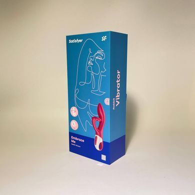 Satisfyer Embrace me berry - вібратор-кролик - фото