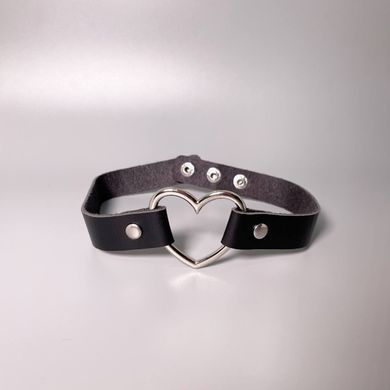 Чокер с сердечком из экокожи Bijoux Pour Toi