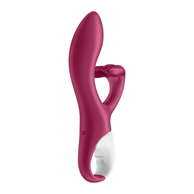 Satisfyer Embrace me berry - вібратор-кролик - фото