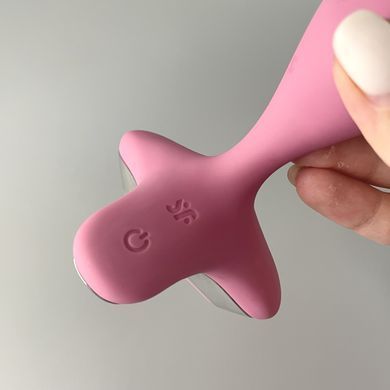 Анальная вибропробка Satisfyer Game Changer розовая 3,5 см - фото