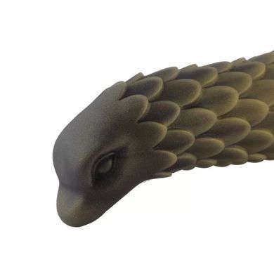 Фаллоимитатор для секс-машин Hismith 8.5" Squama Beast Silicone Dildo Monster Series, Зеленый