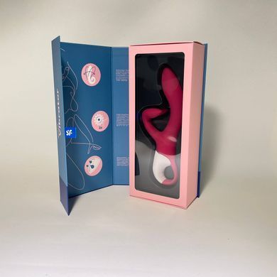 Satisfyer Embrace me berry - вібратор-кролик - фото