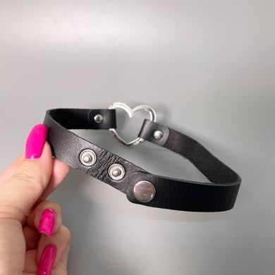 Чокер с сердечком из экокожи Bijoux Pour Toi