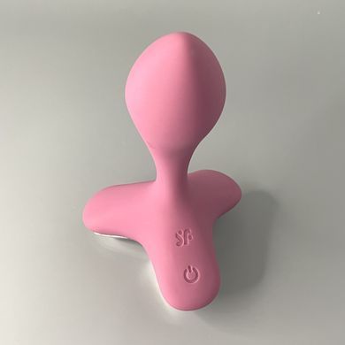 Анальная вибропробка Satisfyer Game Changer розовая 3,5 см - фото