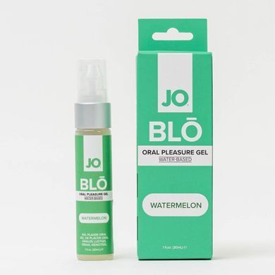 Гель для орального секса JO BLO Watermelon со вкусом арбуза 30 мл - фото