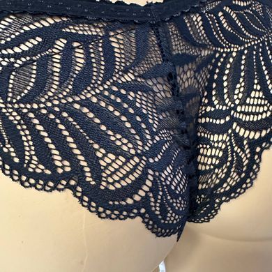 Трусики с доступом Obsessive Contica crothchles thong S/M черные