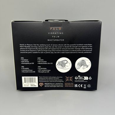 Мастурбатор-вибратор Rocks Off Palm Black черный - фото