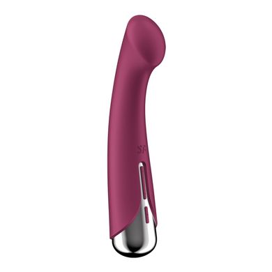 Satisfyer Spinning G-Spot 1 Red- вібратор для точки G з ротацією - фото